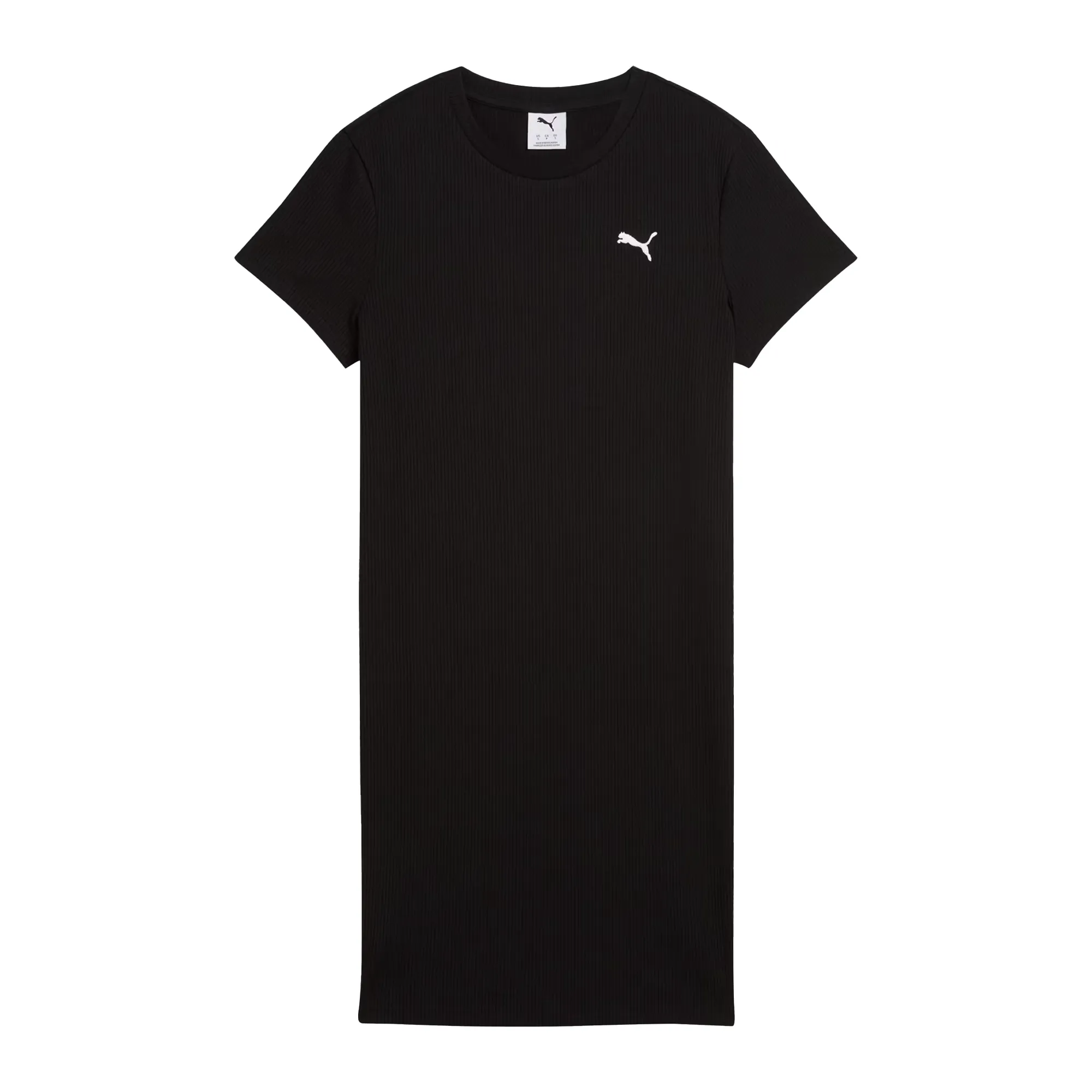 Puma Vestido 685022-01 F ELEVATED BODYCON Preto Poliester -2-